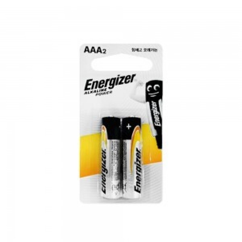 [건전지] 에너자이저 ENERGIZER LR03 AAA사이즈 알카라인 포장 2개입 1.5V / 인투피온