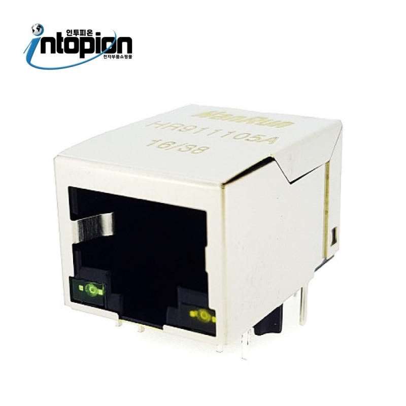 아두이노 RJ45 네트워크 커넥터 HR911105A 트랜스포머 / 인투피온