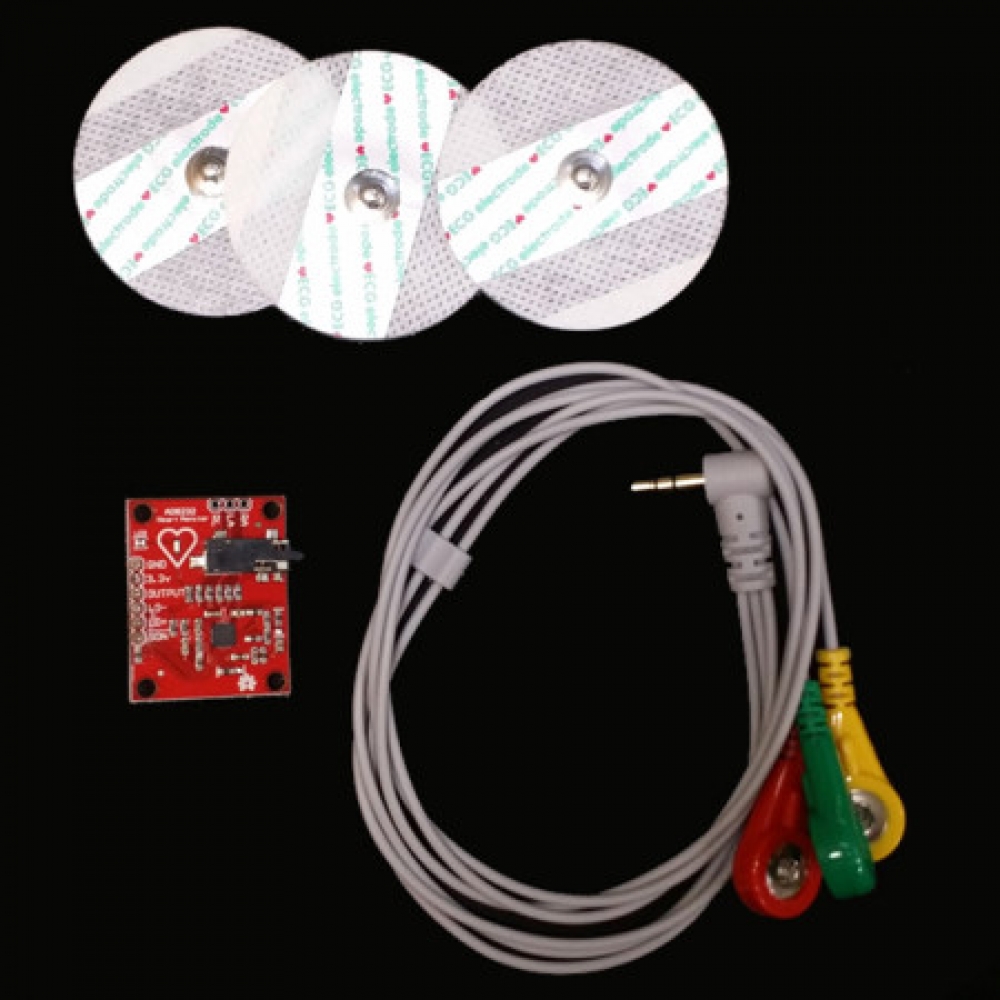 아두이노 심박센서 키트 AD8232 PULSE SENSOR KIT / 인투피온
