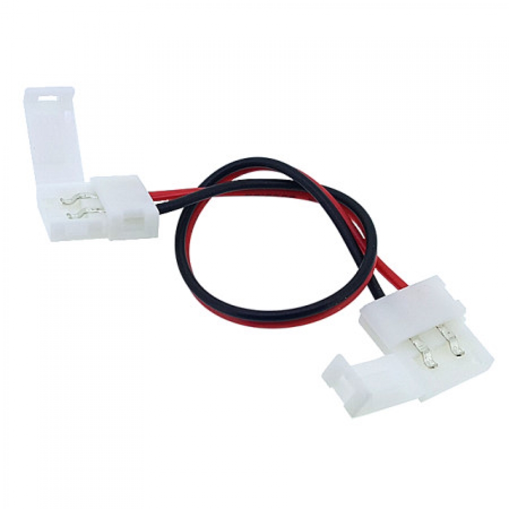 LED바 플렉시블 단색 연결 케이블 양쪽 커넥터 2핀 DL-BF-CONNECTOR-2PIN-WIRE III / 인투피온