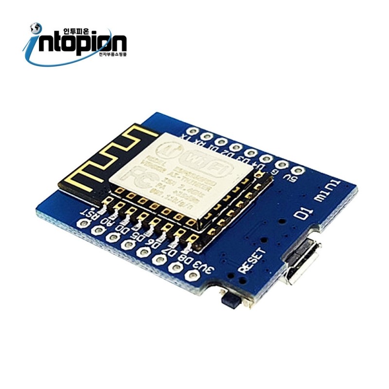 D1 MINI ESP12F 개발보드 ESP8266 NodeMCU Lua D1 MINI-ESP12F BOARD / 인투피온